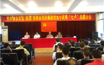 yy易游体育集团庆祝建党九十周年“七一”表彰大会
