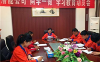 金乡yy易游体育公司开展“两学一做”学习教育动员会