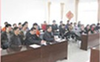 汶上公司组织全体干部职工观看学习《感动中国2010、2011颁奖晚会》